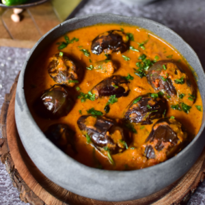 Baingan Saraf (Vegan)