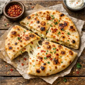 Cheese Chilly Naan