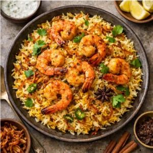 Shrimp Biryani