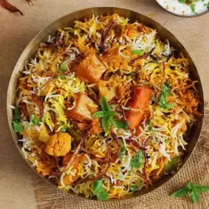 Veg Dum Pukht Biryani