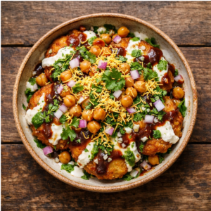 Aloo Tikki Chaat