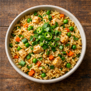 Bombay Fried Rice (Chicken)