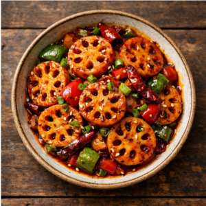 Schezwan Lotus Root